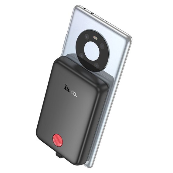 Повербанк HOCO J133A Triumph PD20W magnetic with cable Type-C 10000 mAh Black (6942007633239), изображение 5