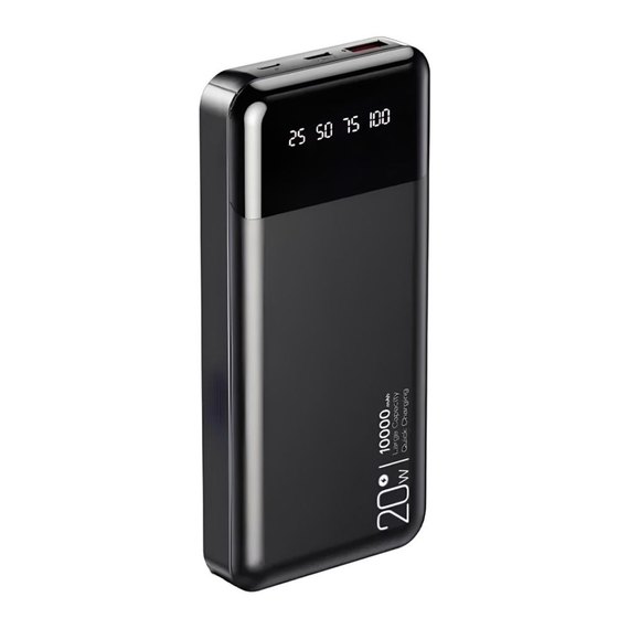 Повербанк XO PR191 PD20W/QC18W digital light display 10000 mAh Black (6920680834631), изображение 2