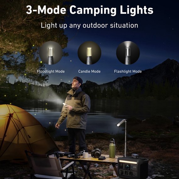 Зарядная станция Anker Solix C800X - 768Wh/AC 1200W/100W (6998171), изображение 11