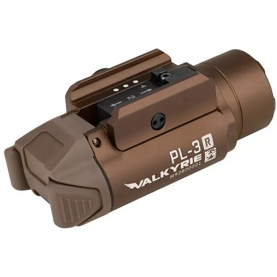 Тактический фонарь Olight PL-3R Valkyrie desert tan (0.0002.0085), Цвет: Коричневый, изображение 2