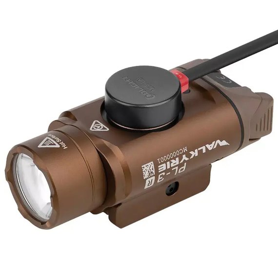 Тактический фонарь Olight PL-3R Valkyrie desert tan (0.0002.0085), Цвет: Коричневый, изображение 7