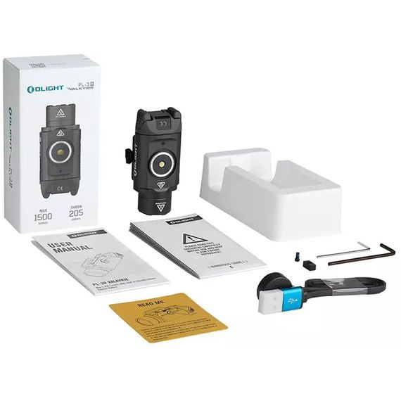 Тактический фонарь Olight PL-3R Valkyrie Black (0.0002.0081), Цвет: Чёрный, изображение 8