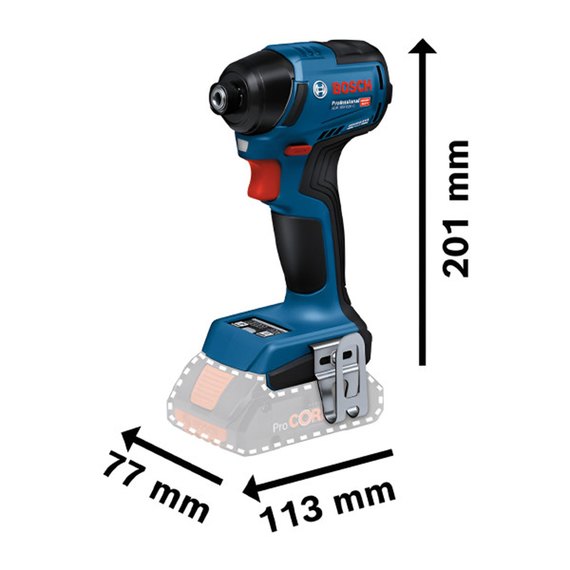 Аккумуляторный ударный гайковерт Bosch Professional GDR 18V-220 C (06019L6003), изображение 3