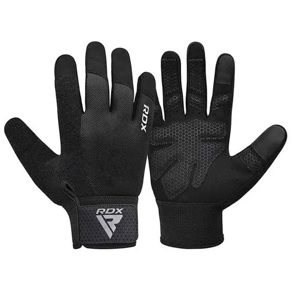 Перчатки для зала RDX W1 Full Finger Plus Black XL (WGA-W1FB-XL+), изображение 4