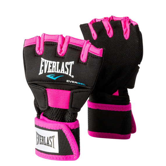 Бинти-рукавички Everlast Evergel Hand Wraps чорний/рожевий S/M (P00000736), Розмір: S/M, зображення 2