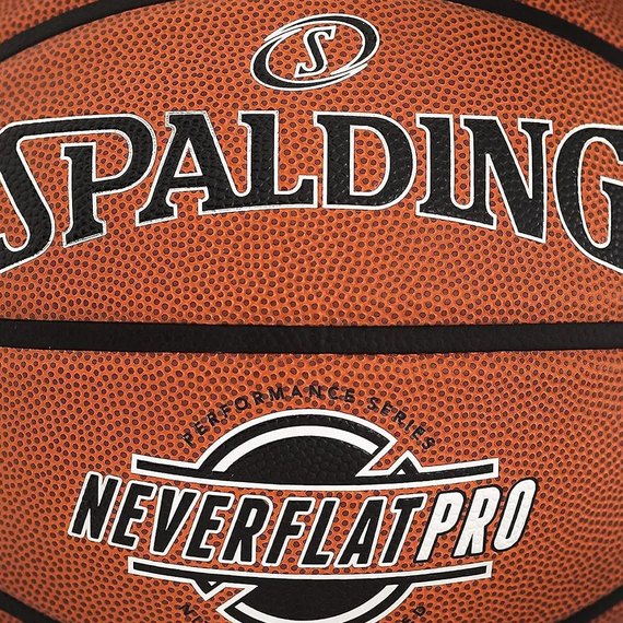 М'яч баскетбольний Spalding NeverFlat Pro помаранчевий size 7 (76670ZP), зображення 4
