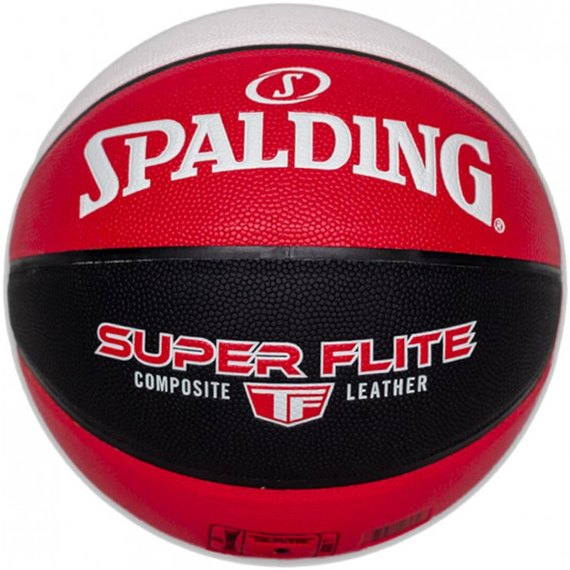 М'яч баскетбольний Spalding TF Super Flite чорний/червоний/білий size 7 (76929Z)