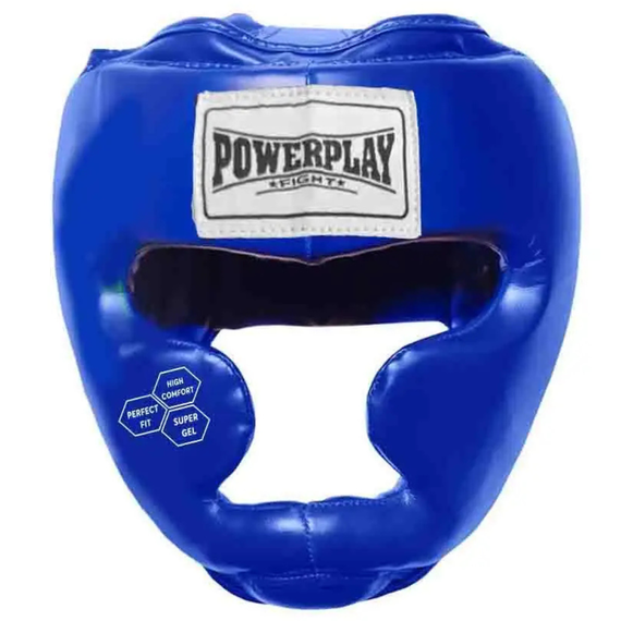 Боксерський шолом PowerPlay 3043 синій M (PP_3043_M_Blue), Розмір: M, зображення 2