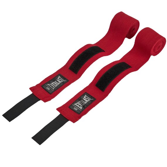 Бинты боксерские Everlast Core Hand Wraps 120 красный (P00003246), Цвет: Красный, изображение 3