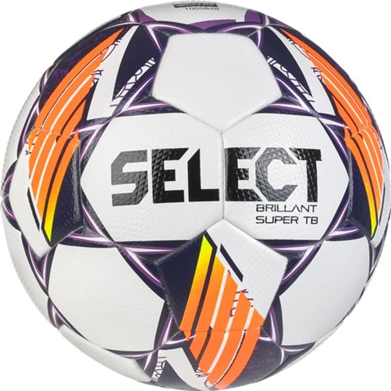 Мяч футбольный Select Brillant Super FIFA TB v24 белый/фиолетовый size 5 (361598-009)