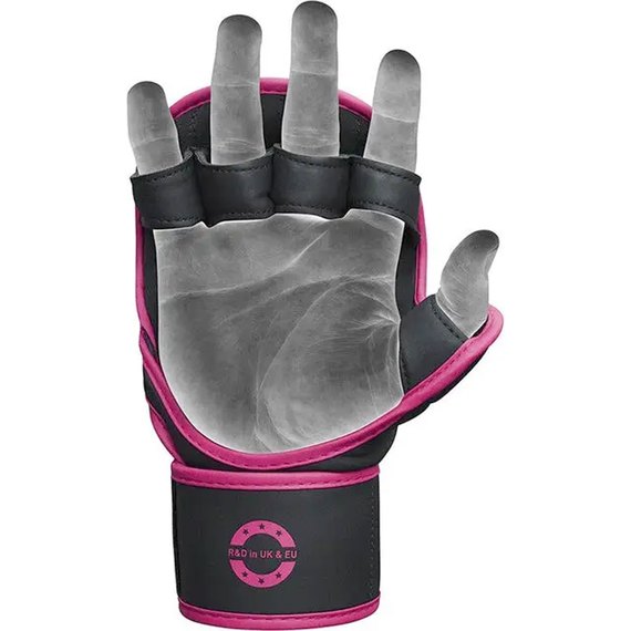 Перчатки для ММА RDX F6 Matte Pink Plus XS/S (GSR-F6MP-XS/S+), Размер: XS/S, изображение 2
