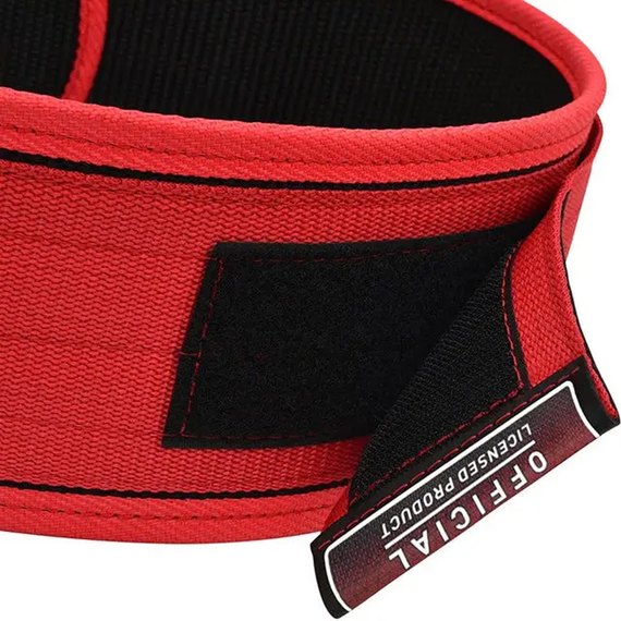 Пояс для тяжелой атлетики RDX RX1 Weight Lifting Belt Red M (WBS-RX1R-M), изображение 4