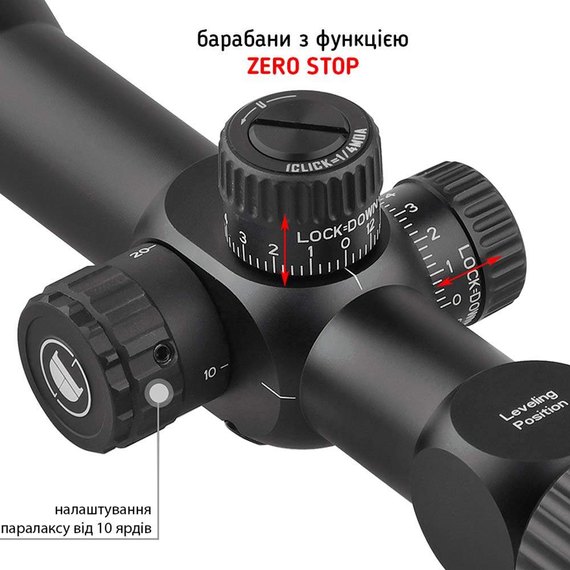 Оптический прицел Discovery Optics HT Gen2 4-16x44 SFIR FFP (30 мм, подсветка) 230701-2, изображение 5