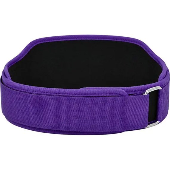 Пояс для тяжелой атлетики RDX RX5 Double Belt неопреновый Purple XS (WBD-RX5PR-XS), Размер: XS, Цвет: Фиолетовый, изображение 3