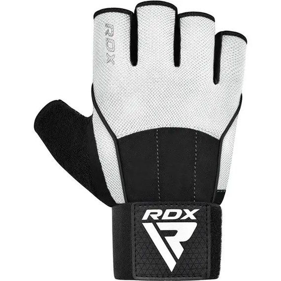 Перчатки для зала RDX W3 White with EVA Padding M (WGS-W3W-M+), Размер: M, Цвет: Белый, изображение 2