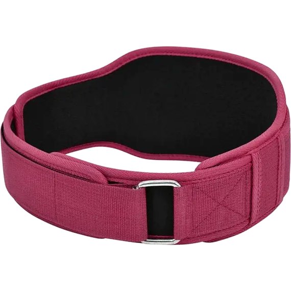 Пояс для тяжелой атлетики RDX RX5 Double Belt неопреновый Pink XS (WBD-RX5P-XS), Размер: XS, Цвет: Розовый, изображение 2