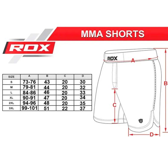 Шорты MMA RDX T15 Blue XL (MSS-T15U-XL), Размер: XL, Цвет: Синий, изображение 6