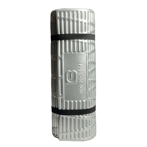 Коврик кемпинговый BaseCamp X-Line Roll Foiled Mat IXPE, 1185х55х1,5 см, Olive Green (BCP 20701), изображение 4