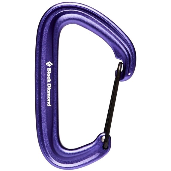 Карабин Black Diamond MiniWire, Purple (BD 210235.5000), Цвет: Фиолетовый