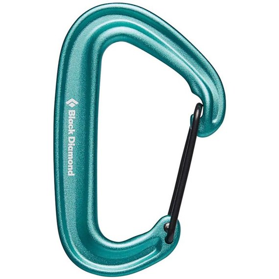 Карабин Black Diamond MiniWire, Minted (BD 210235.3025), Цвет: Бирюзовый