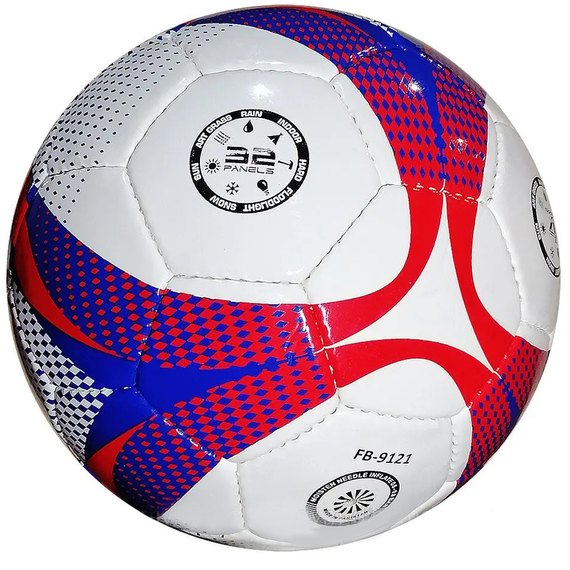 Мяч футбольный Green Hill Pro Star белый/красный/синий size 4 (FB-9121-4), изображение 2
