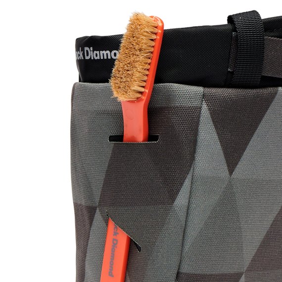 Мешочек для магнезии Black Diamond Gym Chalk Bag, Gray Quilt, M/L (BD 6301121025M_L1), изображение 3