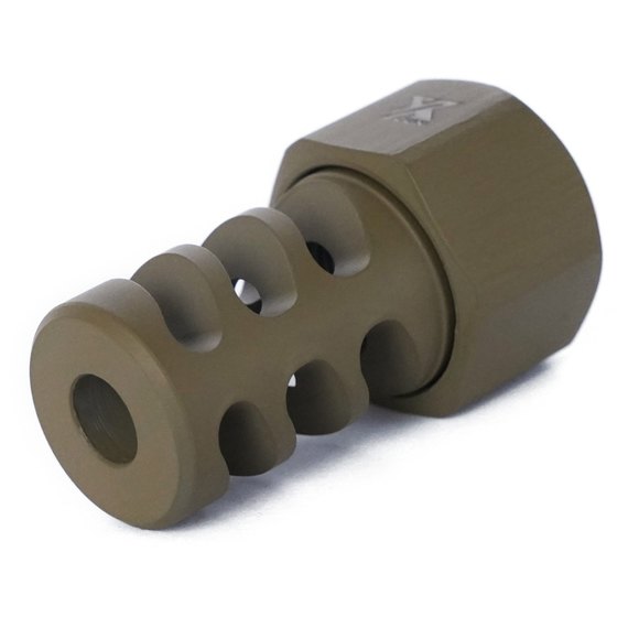 Дульный тормоз-компенсатор Xgun Impact кал. 5.45 мм. Резьба 1/5″-24 olive (3389.00.28)