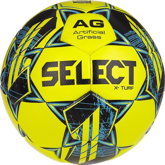 М'яч футбольний Select X-Turf v23 жовтий/синій size 5 (086417-021)