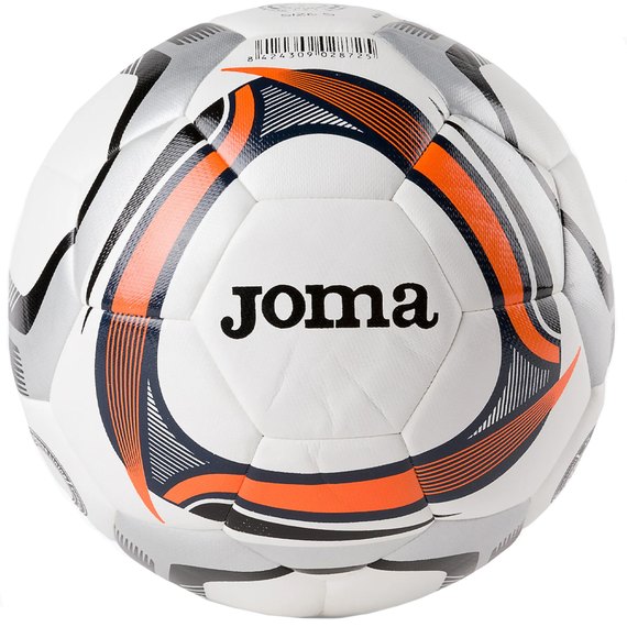 Мяч футбольный Joma Light Hybrid белый/оранжевый/черный size 5 (400488.801)