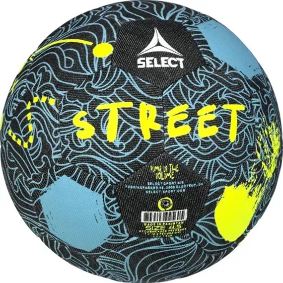 Мяч футбольный Select Street v24 темно-синий/синий/желтый size 4,5 (093597-965), изображение 2