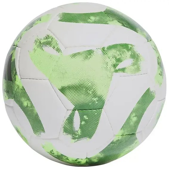 Мяч футбольный Adidas Tiro Match белый/зеленый size 5 (HT2421), Размер: 5, изображение 2