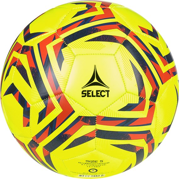 Мяч футбольный Select FB Classic v25 желтый/красный size 5 (099489-553), Размер: 5, Цвет: Желтый/Красный