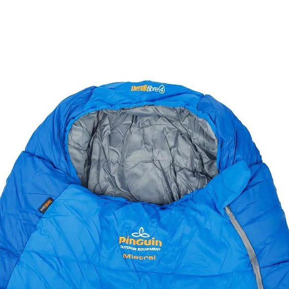 Спальный мешок Pinguin Mistral PFM (3/-3°C), 195 см - Left Zip,Blue (PNG 235357), изображение 3