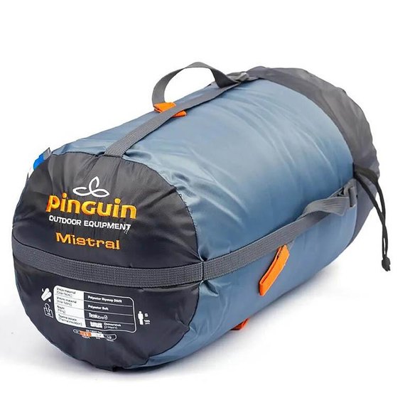 Спальный мешок Pinguin Mistral PFM (3/-3°C), 195 см - Left Zip,Blue (PNG 235357), изображение 5