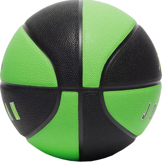Мяч баскетбольный Nike Jordan Ultimate 2.0 8P Deflated зеленый/черный size 7 (J.100.8254.019.07), изображение 2