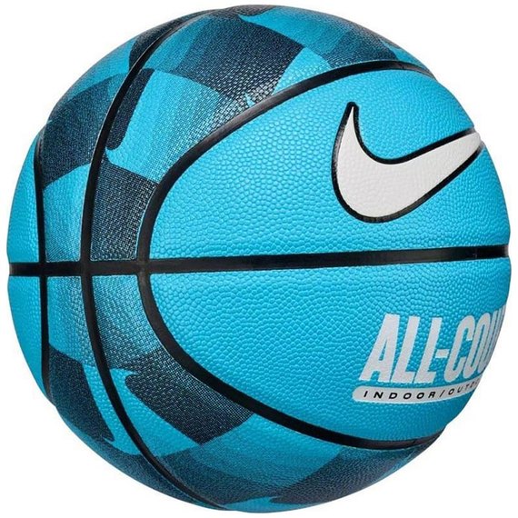 Мяч баскетбольный Nike EveryDay All Court 8P Graphic Deflated голубой size 7 (N.100.4370.409.07), изображение 2