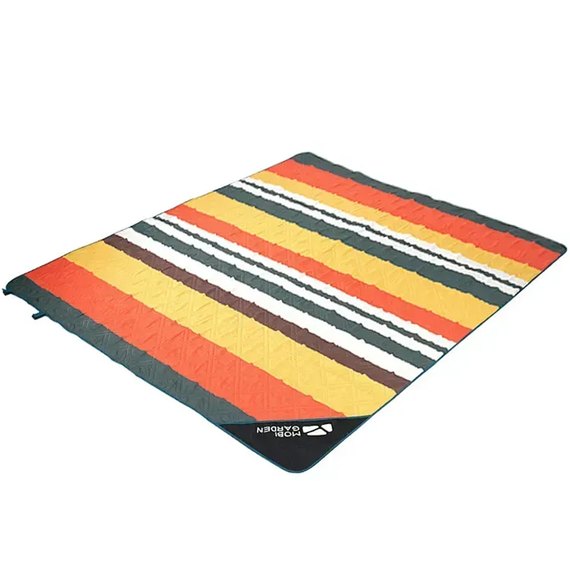 Килимок для пікніка Mobi Garden Ultrasound Picnic EX19663003 orange strip (6926767315291), зображення 2