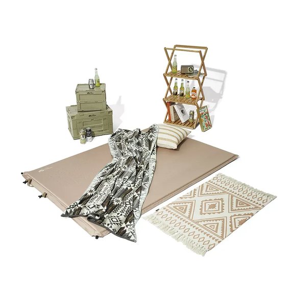 Коврик самонадувающийся Mobi Garden Dot single air 30 мм NX22663001 green (6926767317004), Цвет: Зелёный, изображение 5