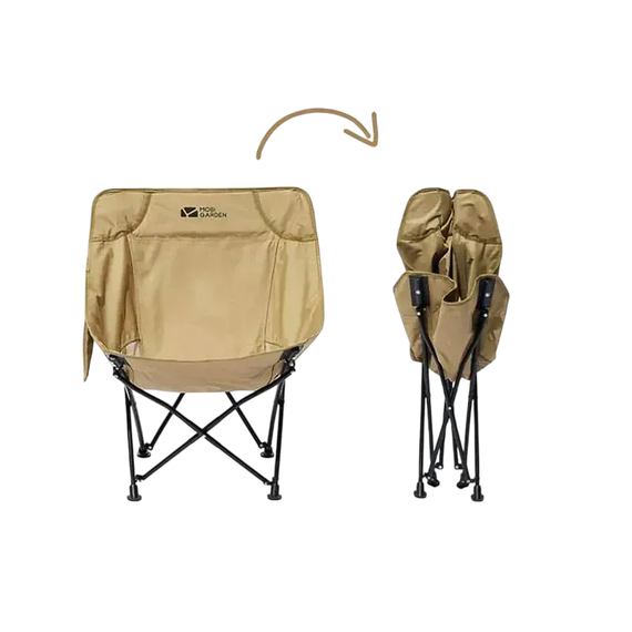 Кресло раскладное Mobi Garden Yq Chair NX22665001 olive yellow (6926767311507), Цвет : Бежевый, изображение 2