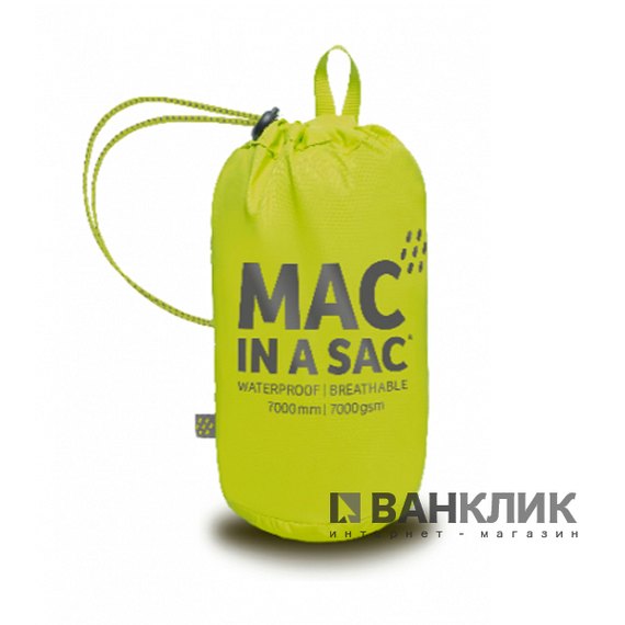 Мембранная куртка Mac in a Sac Origin adult Lime punch Y LIMPUN XXL