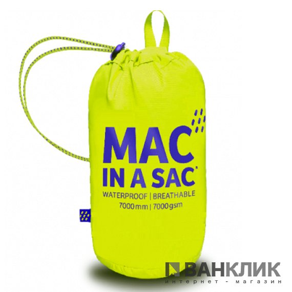 Мембранная куртка Mac in a Sac Origin Neon yellow 923 NEOYEL L
