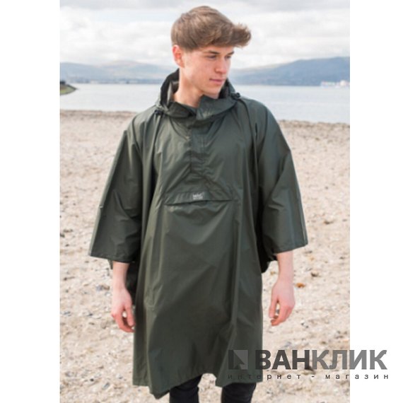 Мембранная куртка Mac in a Sac Origin Poncho Khaki 922 KHA ONE SIZE