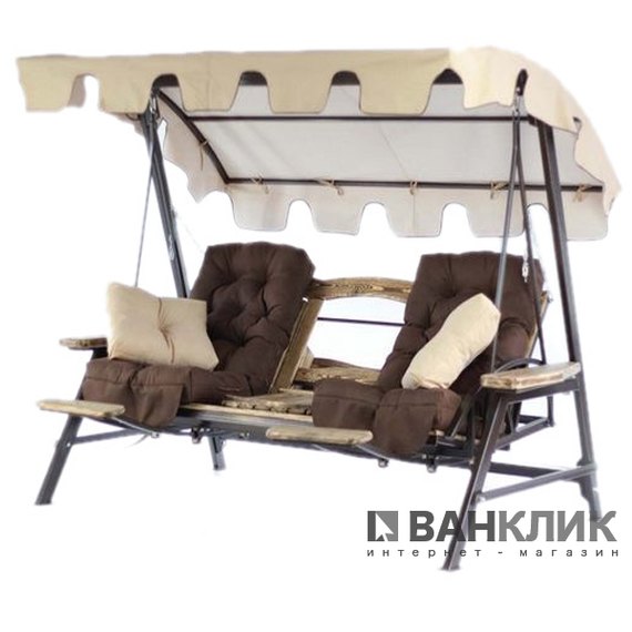 Садовая качель Texas Luxe (рогожка)