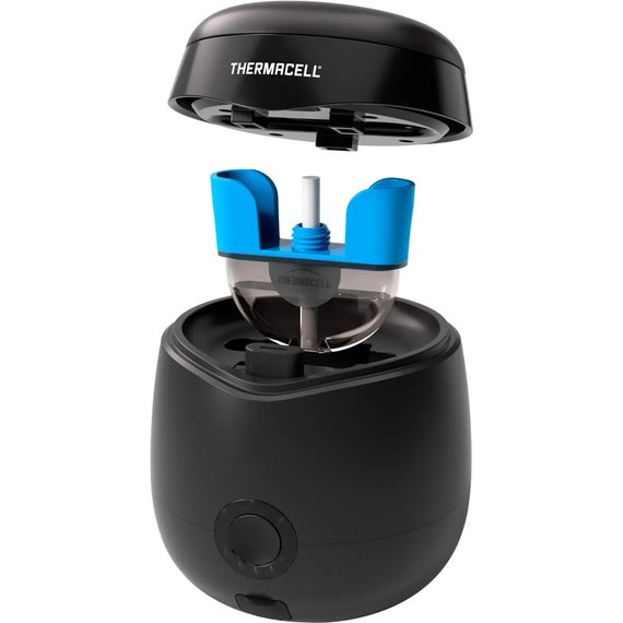 Пристрій від комарів Thermacell E55 (40) Rechargeable Mosquito Repeller charcoal (E-55X (40)), Колір: Чорний, зображення 5