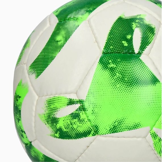 Мяч футбольный Adidas Tiro Match белый/зеленый size 4 (HT2421), Размер: 4, изображение 3