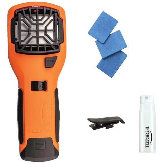 Пристрій від комарів Thermacell MR-350 Portable Mosquito Repeller orange (MR-350 orange), Колір: Помаранчевий, зображення 3