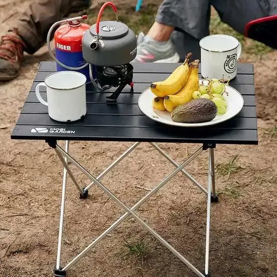 Стол раскладной Mobi Garden SD table alu 56х40х40 см NXLQI65002 black (6928405327475), изображение 4