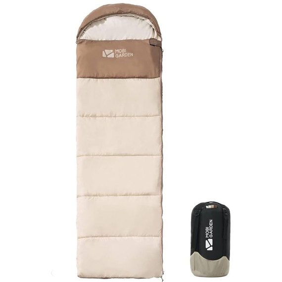 Спальный мешок с капюшоном Mobi Garden XY 2.2 NX21562008 beige (6926767316205), изображение 2