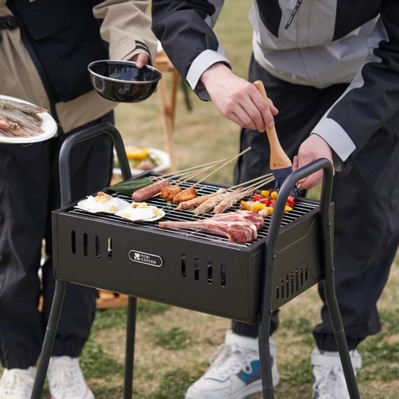 Гриль портативный Mobi Garden Barbecue Grill S NX23688001 black (6941870596078), изображение 6