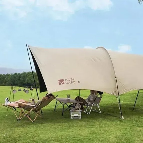 Тент кемпінговий Mobi Garden D250 NX23680010 sand (6941870596726), зображення 6